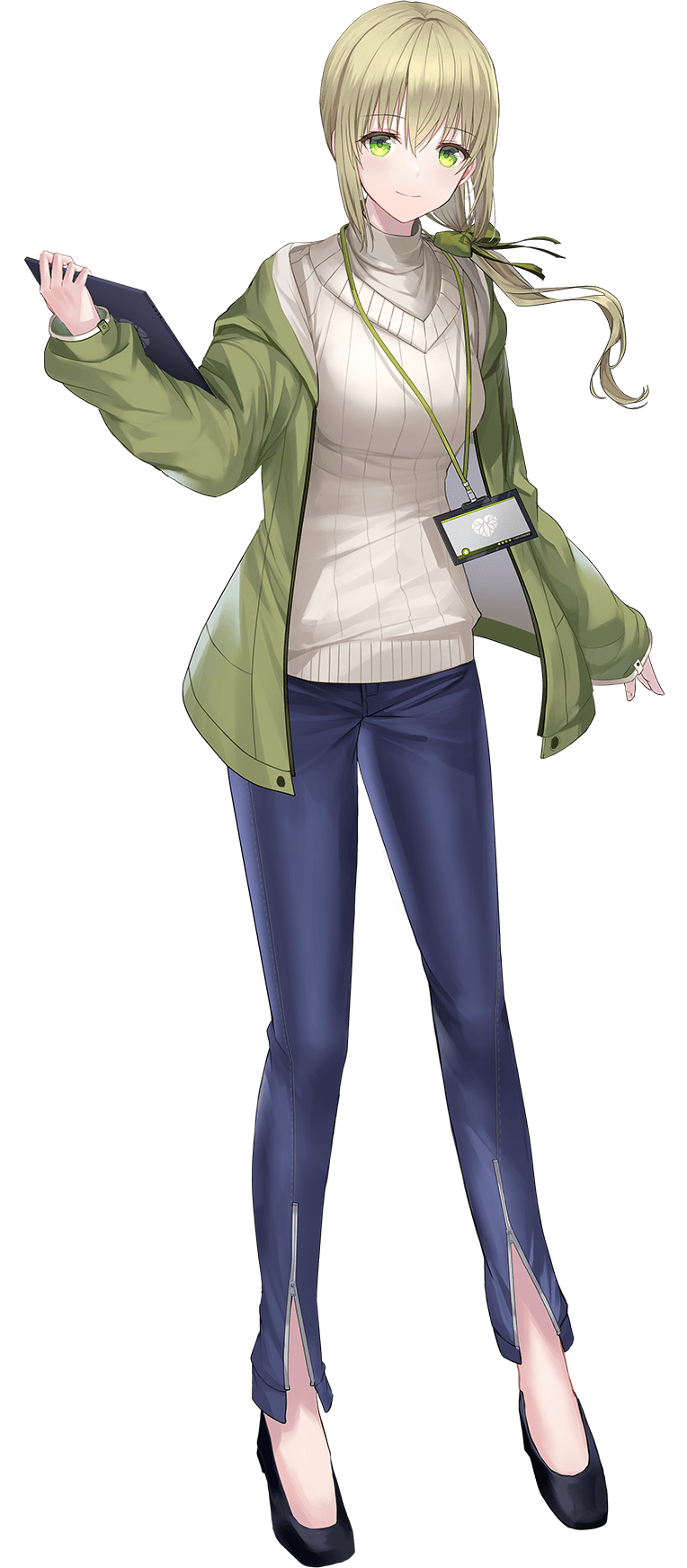 「葵茶々」は霧島レイ、富士サクラとともに羽衣6のメンバー。ユピテル静岡研究所に勤務する、ユピテルオリジナルキャラクター。